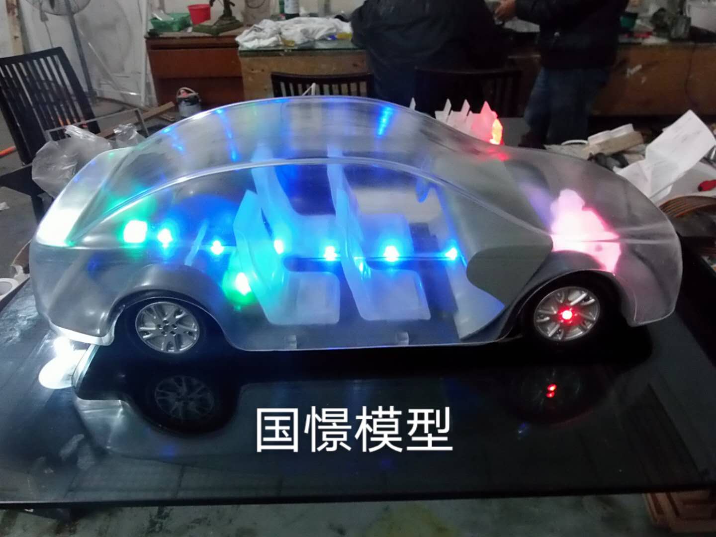 元阳县透明车模型